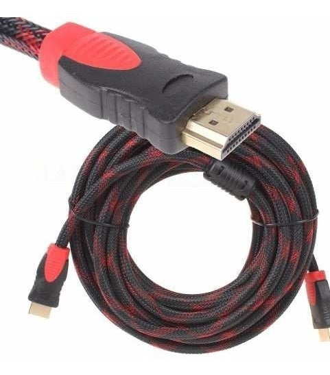 CablePro Cable HDMI Mallado 20mts – Transmisión de Video y Audio Optimizada