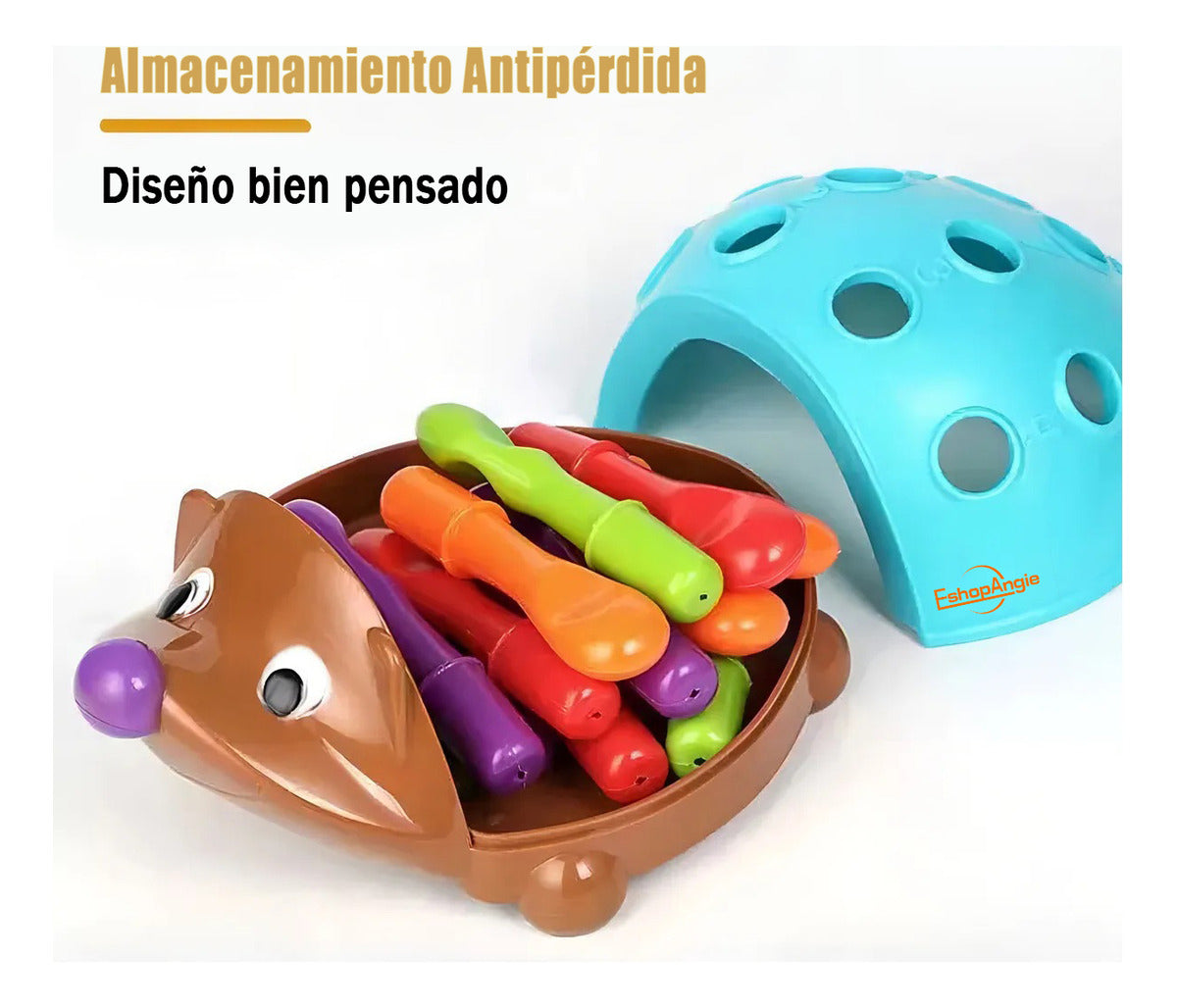 Juego Didáctico Encaje De Formas Y Figuras – Estimula La Motricidad Fina