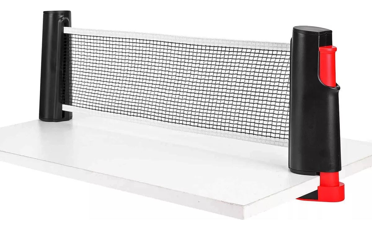 Red Ping Pong – Malla Retráctil Adaptable A Cualquier Mesa