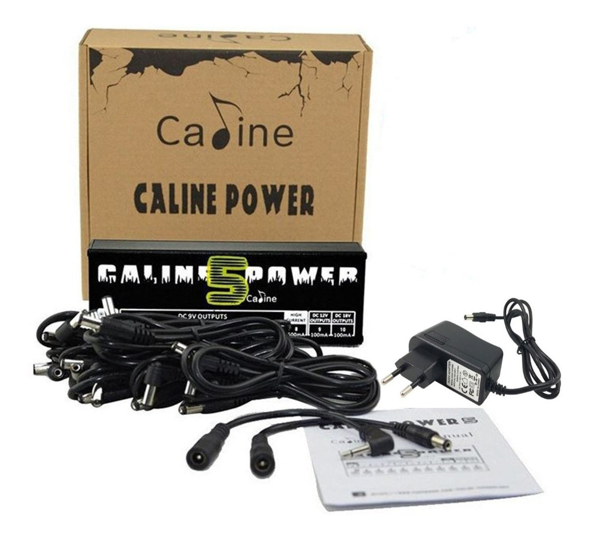 Caline Fuente De Poder Para Pedales De Efecto Cp-05 – Diez Salidas Aisladas