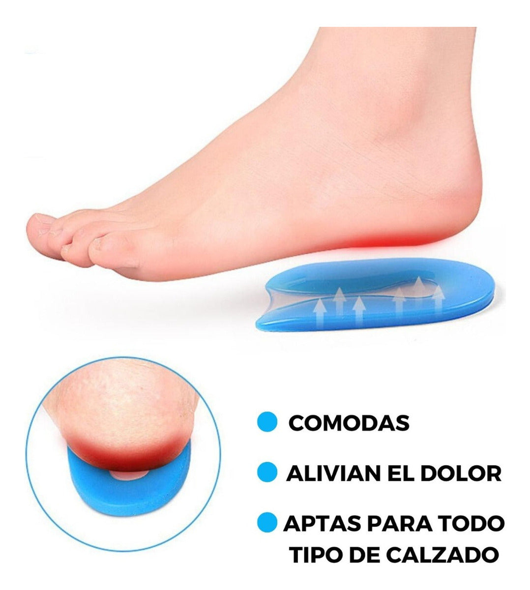 Rozenberg Talonera Espolón Calcáneo – Alivio Efectivo Para Fascitis Plantar