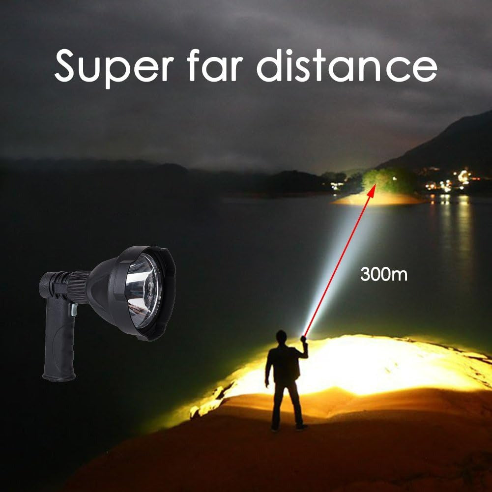 Marca Desconocida Linterna Super Brillante 1200lm – Iluminación Potente y Recargable