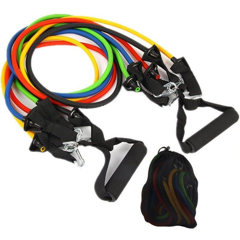 FitPro Kit Bandas Elásticas De Resistencia – Entrenamiento Versátil Para Tonificar El Cuerpo