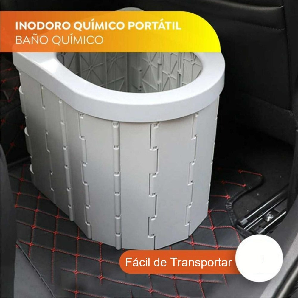 Inodoro Portátil Baño Plegable – Comodidad Para Camping