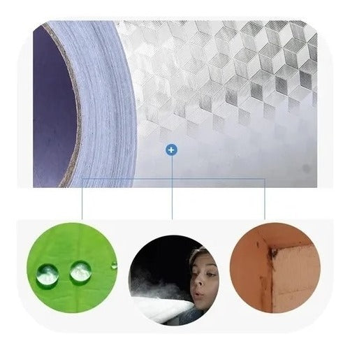PapelDecor Papel Autoadhesivo Cocina Pared Muro 40x300cm – Diseño Elegante y Duradero