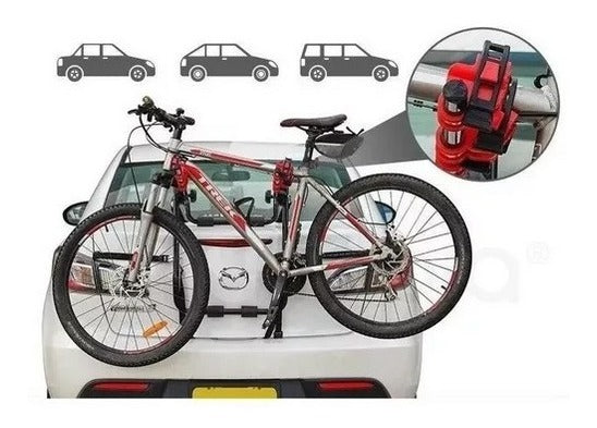 Porta Bicicleta Rack Soporte 3 Bicicletas Hatchback – Transporte Seguro y Eficiente