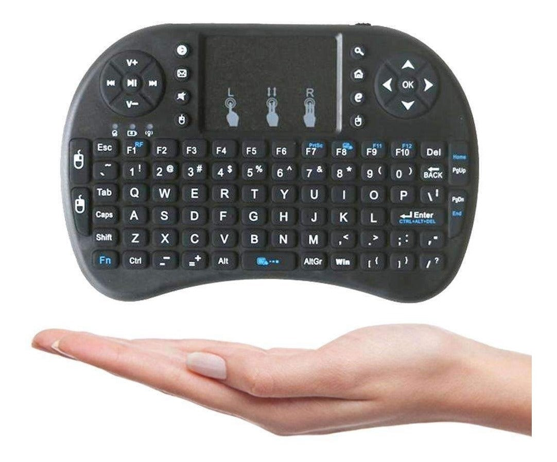 Marca Mini Teclado Inalambrico Con Mouse Touchpad – Comodidad y Funcionalidad Integrada