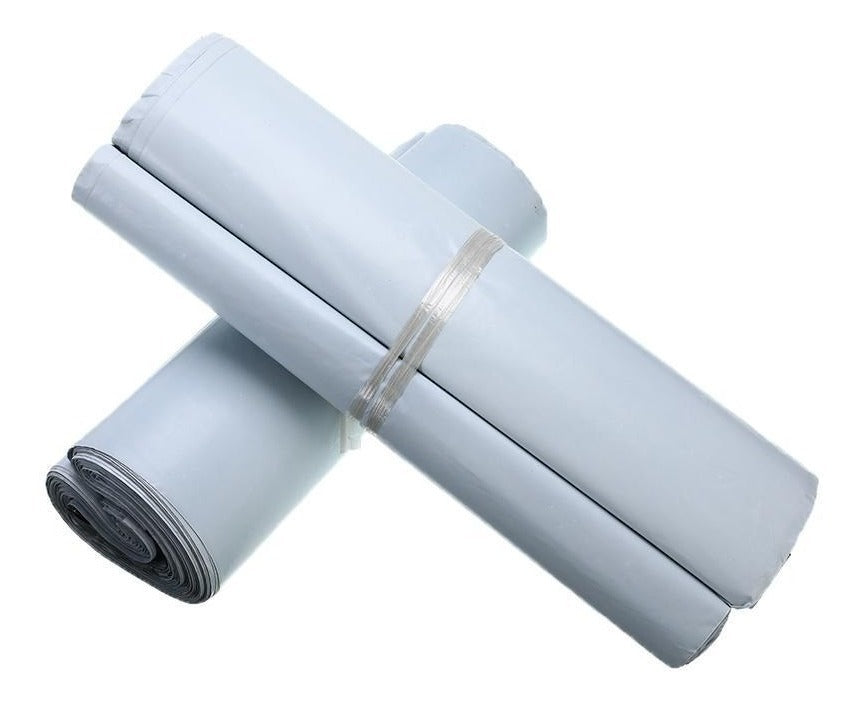 BolsasPlus Pack 100 Bolsas Plásticas Autoadhesivo 28x42cm – Ideal Para Almacenamiento y Envío