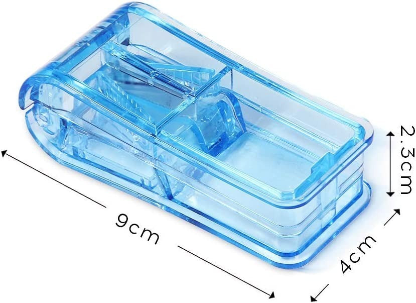 Pastillero Organizador Cortador – Material Seguro y Eficiente