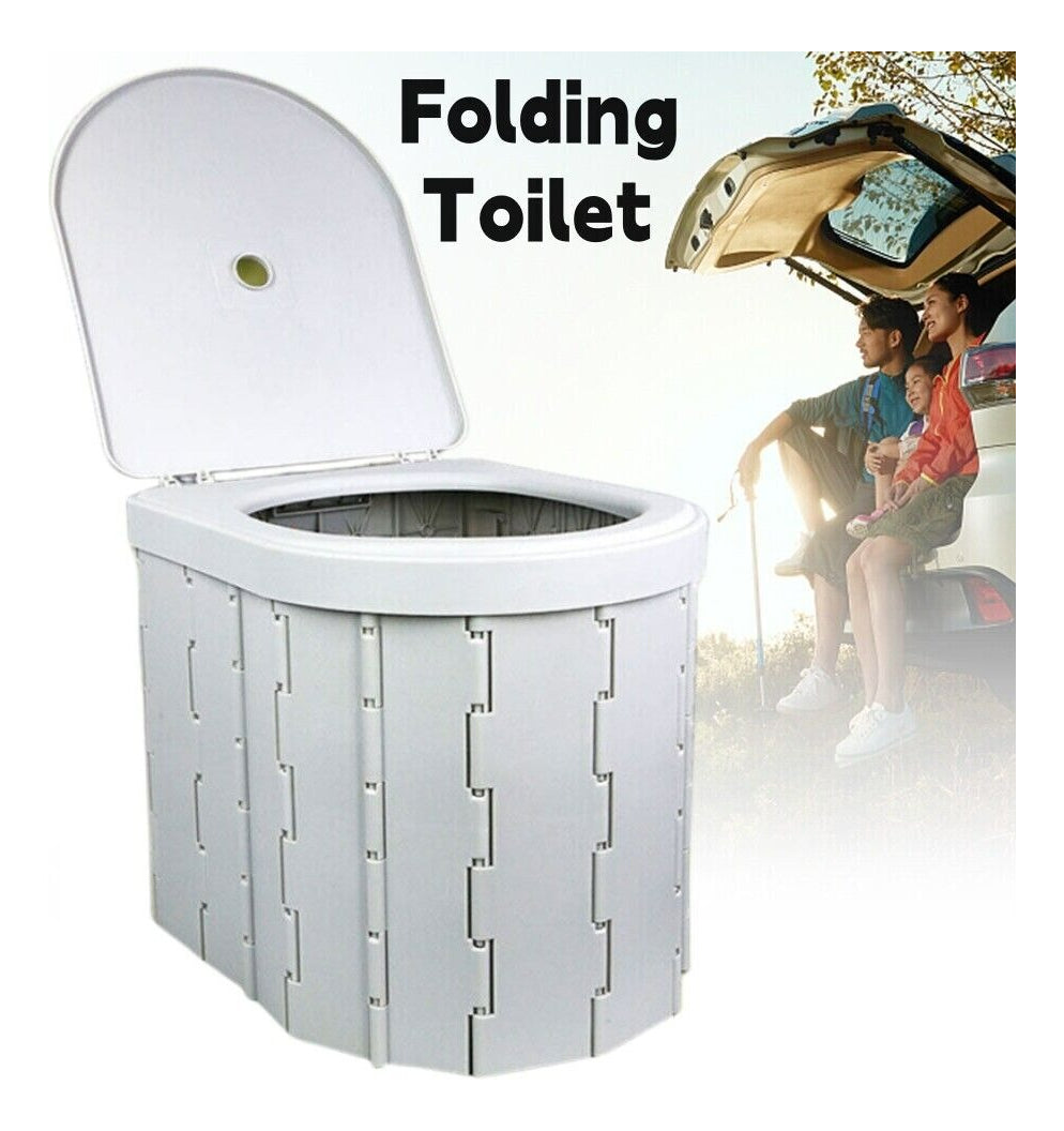 Inodoro Portátil Baño Plegable – Comodidad Para Camping