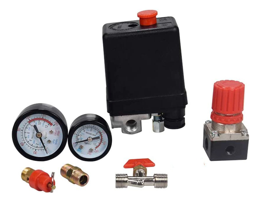 Compresor Aire Válvula 180psi – Control Preciso de Presión