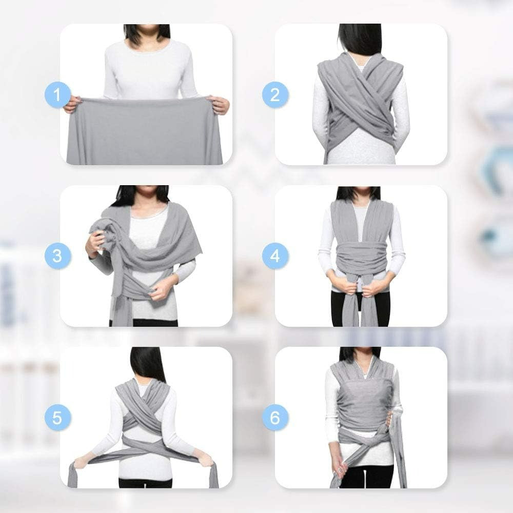 Fulares Portabebés Ergonómicos – Comodidad y Seguridad Desde Recién Nacidos A 18 Kg