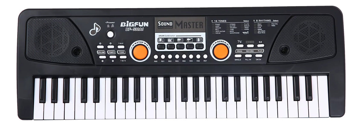 Piano Teclado Musical Eléctrico – Ideal Para Niños Con 49 Teclas