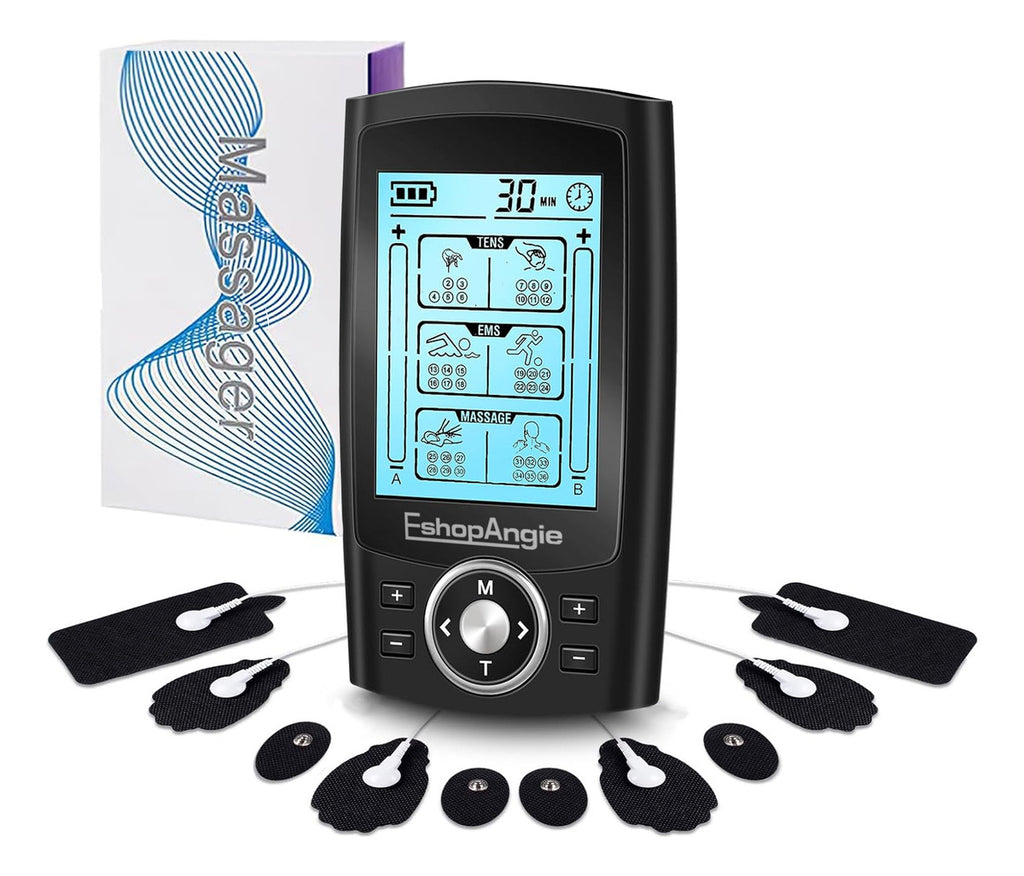 Tens Electroestimulador Muscular – 36 Modos de Electroterapia para Alivio del Dolor