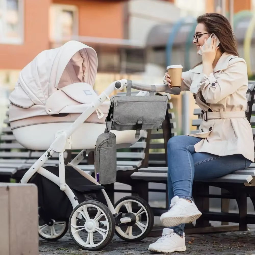 Cambiador Bebé Plegable Impermeable – Ideal Para Viajes Prácticos