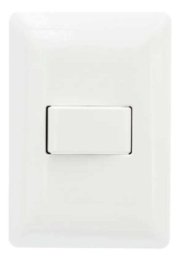 Interruptor De Luz Simple 250v/10a – Diseño Funcional Y Duradero