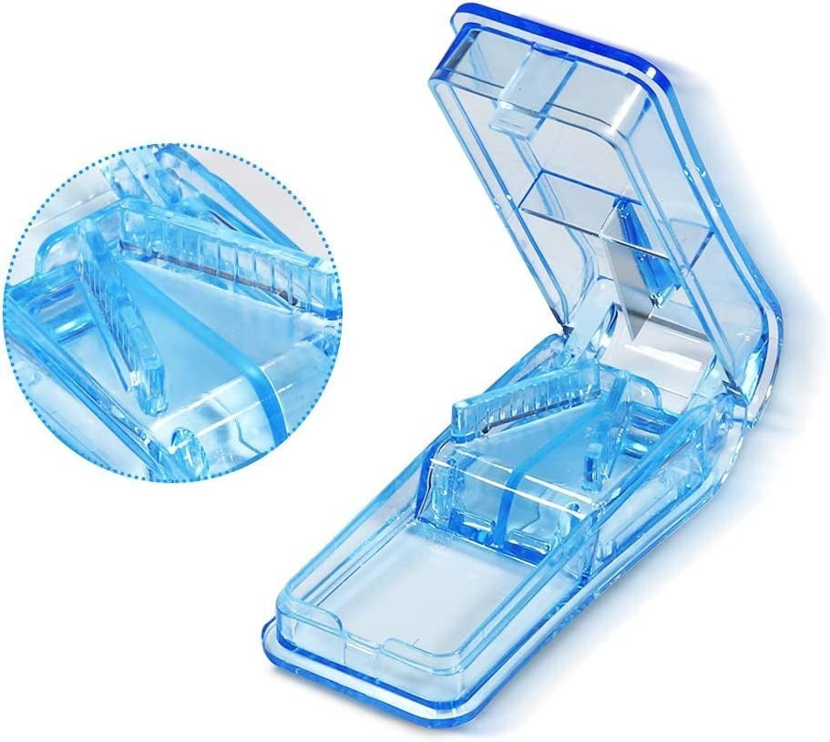 Pastillero Organizador Cortador – Material Seguro y Eficiente