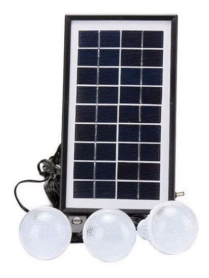 Kit Solar Emergencia 220v Camping – Iluminación Sostenible y Portátil