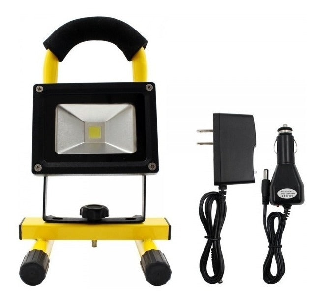 FocoPro Foco Led 10w Portátil Recargable – Iluminación Eficiente para Camping