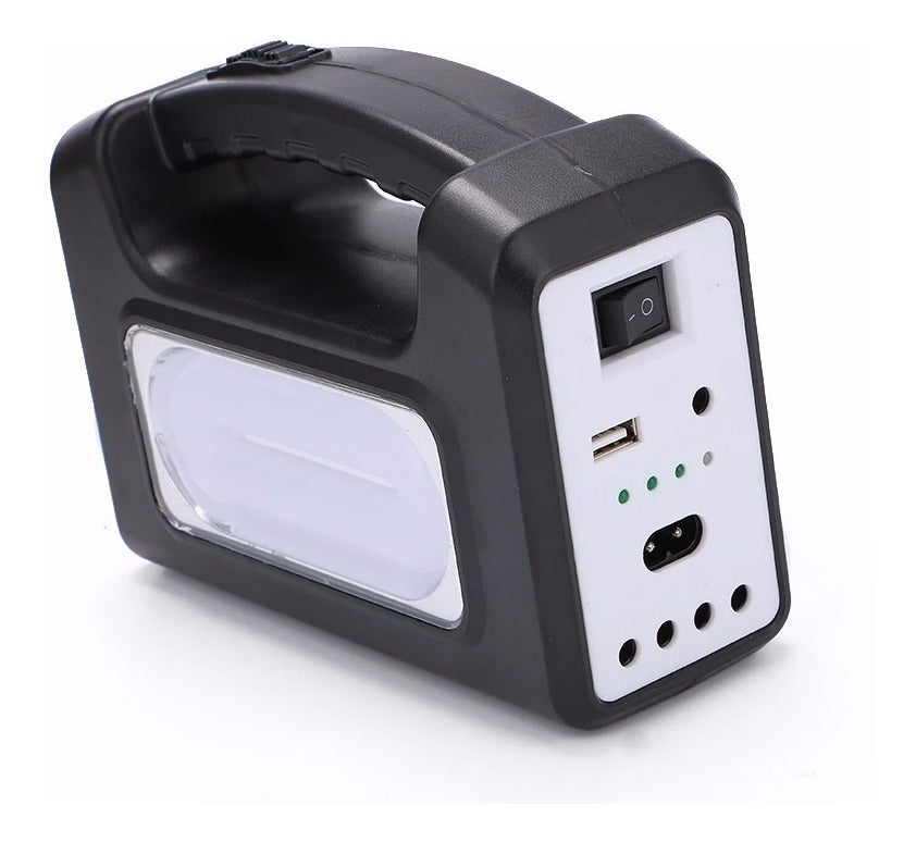 Kit Solar Emergencia 220v Camping – Iluminación Sostenible y Portátil