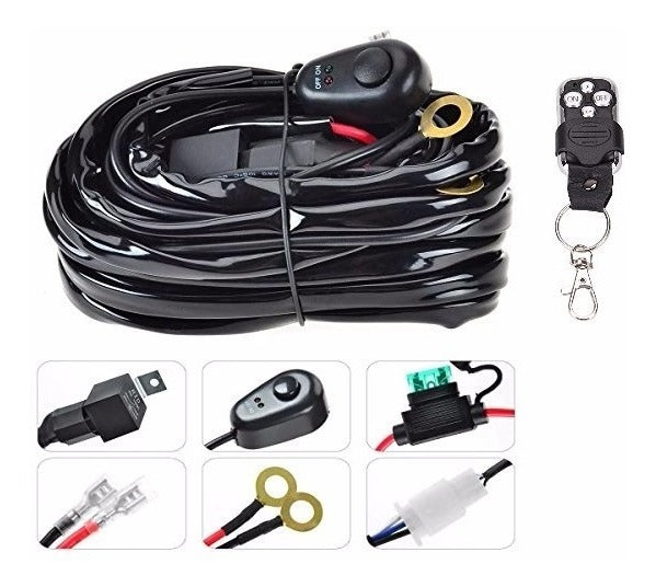 Cableado De Control Remoto Para Luz Led Relé – Control Eficiente Para Iluminación Offroad
