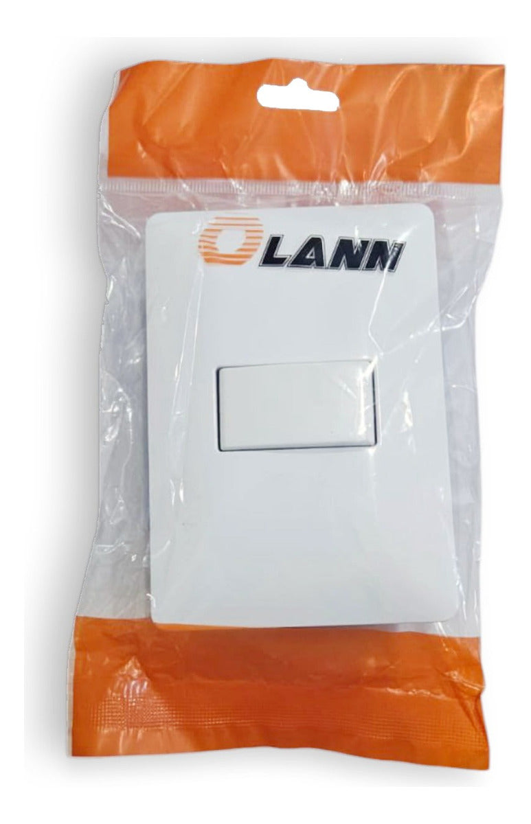 Interruptor De Luz Simple 250v/10a – Diseño Funcional Y Duradero