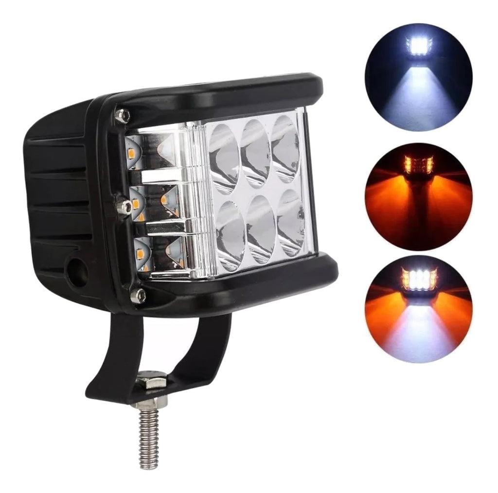 Focos Led X2 Auto Spot Bicolor 36w 4x4 – Iluminación Potente y Versátil