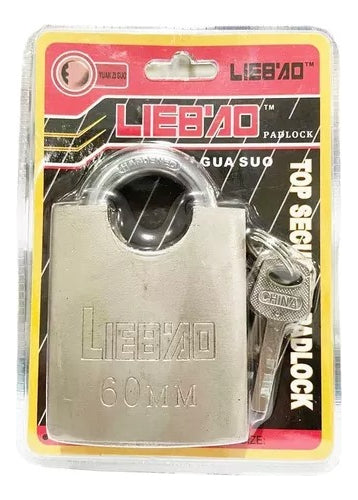Candado De Seguridad 60mm – Alta Protección Anticorte