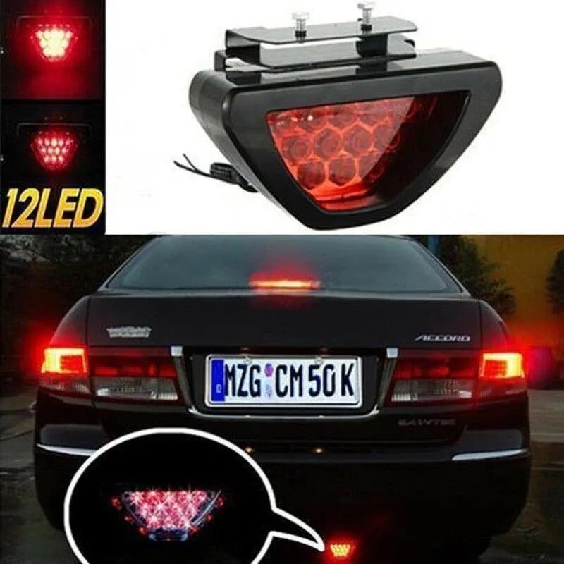 Tercer Stop Luz De Freno Auxiliar Triangular Led Roja 12v – Máxima Visibilidad y Seguridad