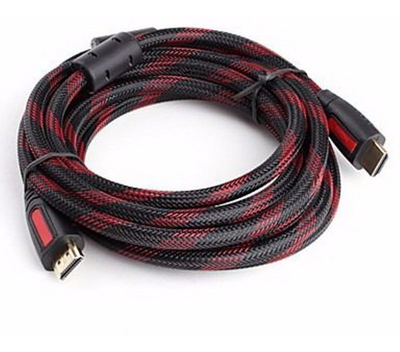 CablePro Cable HDMI Mallado 20mts – Transmisión de Video y Audio Optimizada