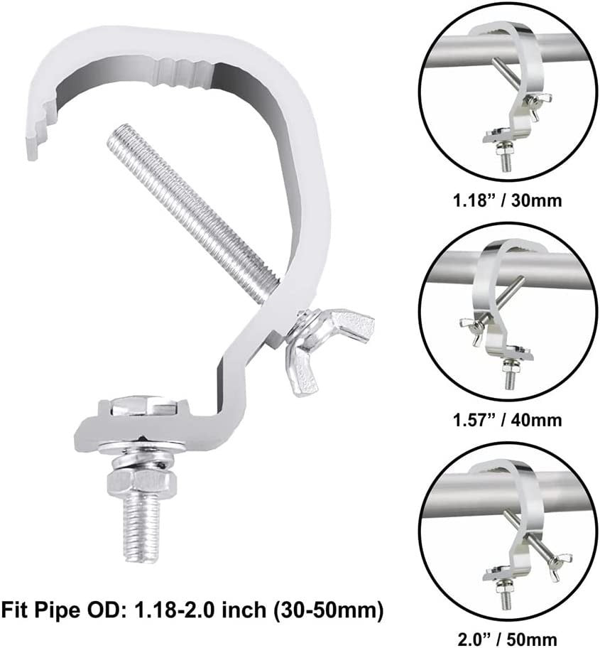 Clamp Soporte Abrazadera De Aluminio – Sujeción Robusta y Segura para Iluminación