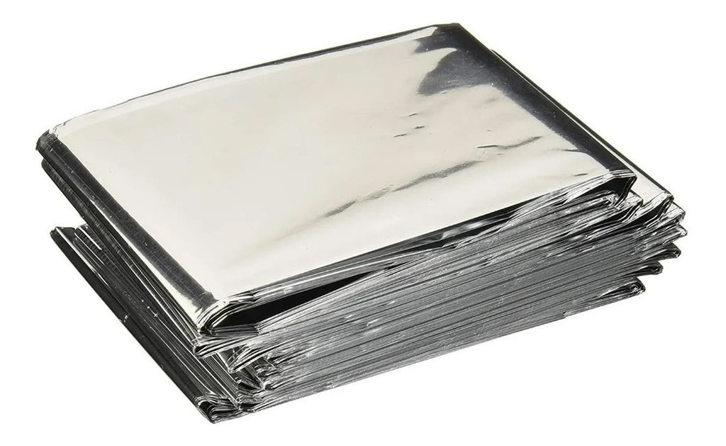 AventuraPro Pack 5 Manta Térmica De Emergencia 160x210 – Protección Vital Para Actividades Al Aire Libre