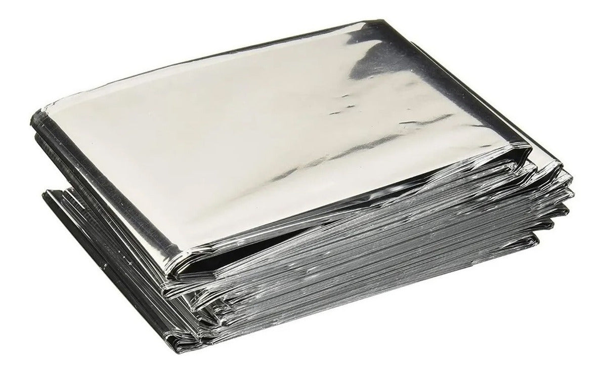 AventuraPro Pack 5 Manta Térmica De Emergencia 160x210 – Protección Vital Para Actividades Al Aire Libre