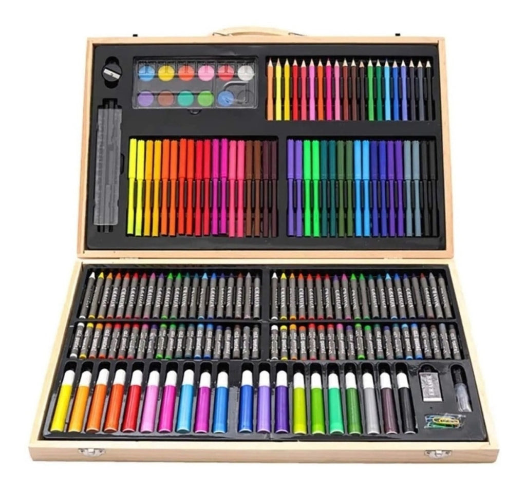 ArteCreativo Set De Dibujo Y Pintura 180 Piezas – Experiencia Artística Completa