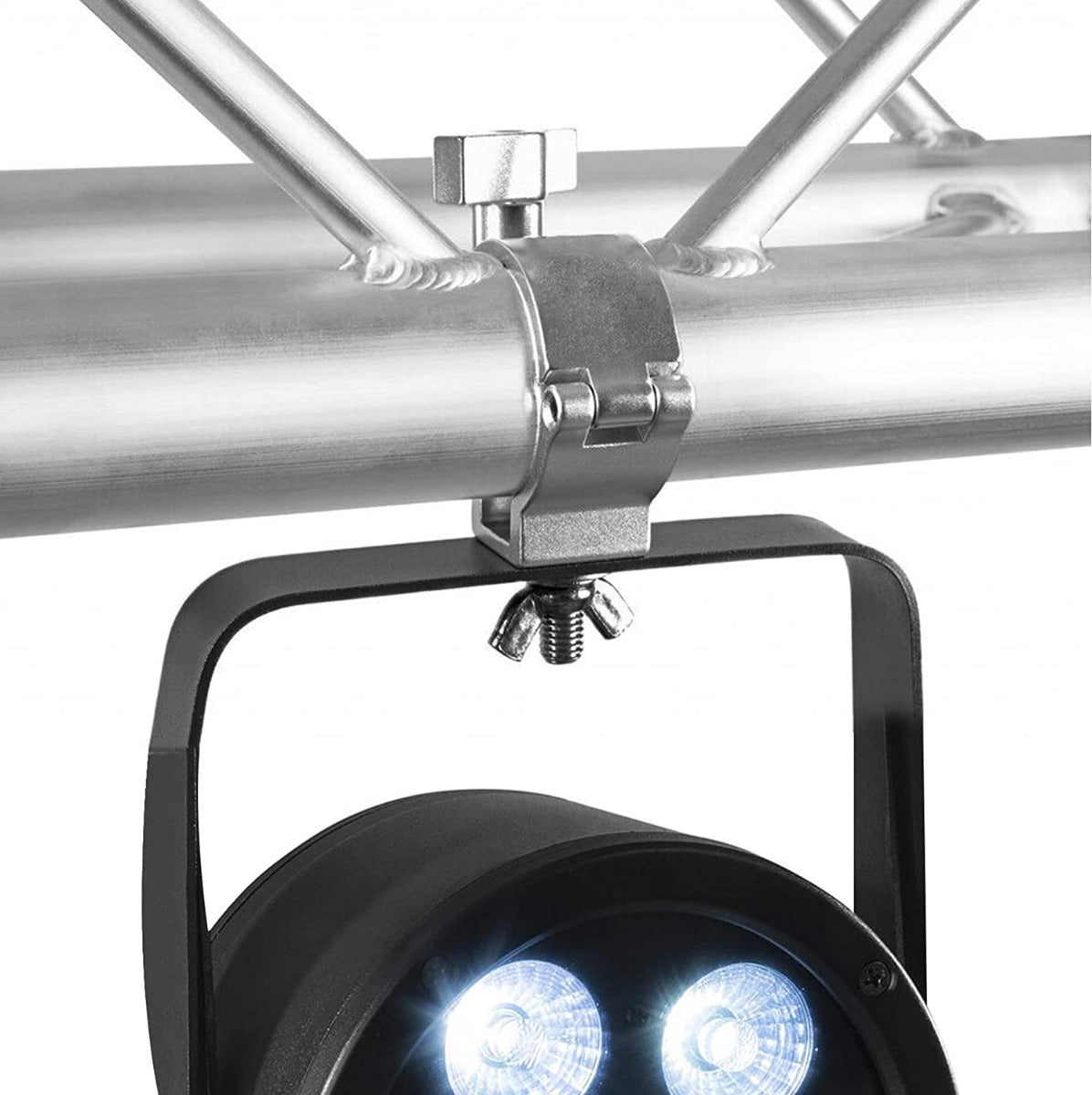Muela Clamp De Aluminio Para Truss – Sujeción Segura y Compacta