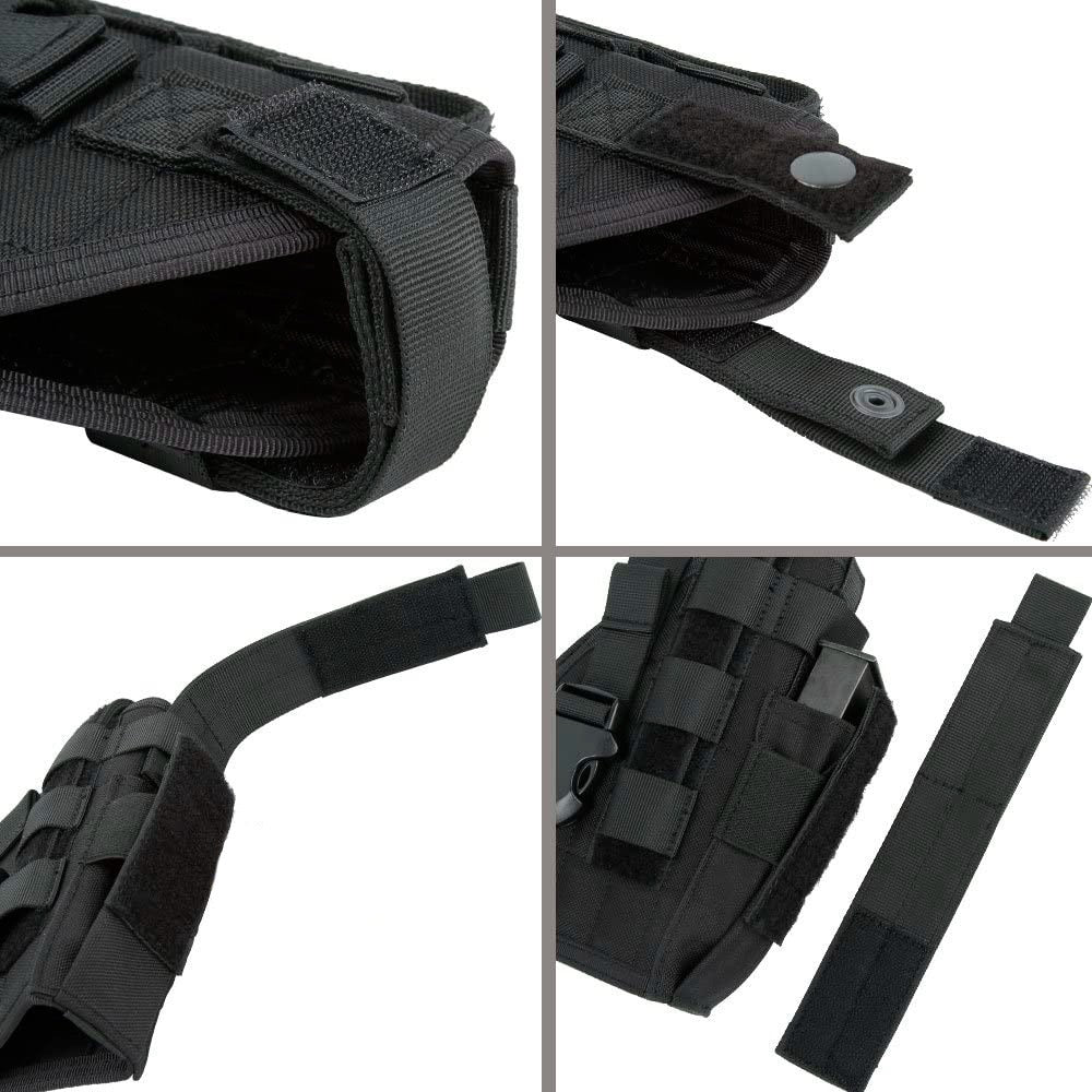 Funda Tactica Ajustable Porta Pistola Universal Airsoft – Material de Alta Calidad Durable