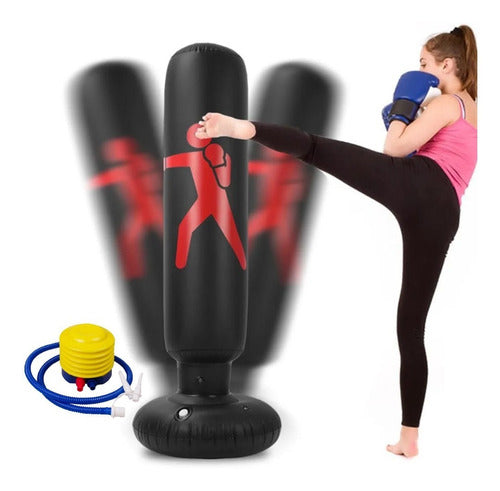SacoBox Inflable Pro – Entrenamiento Efectivo y Divertido