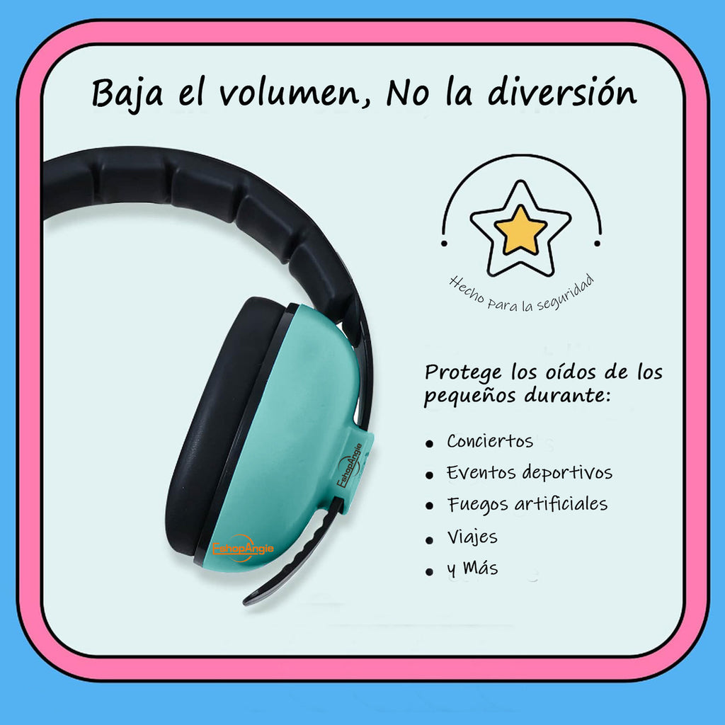 Orejeras Antiruido – Protección Auditiva Óptima para Bebés y Niños
