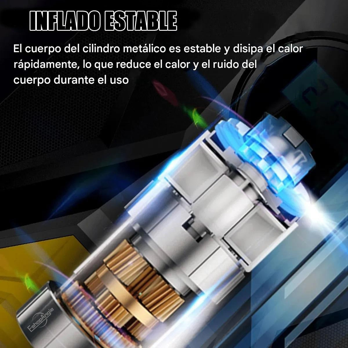 Calgary Compresor De Aire 12v – Inflado Rápido Y Preciso