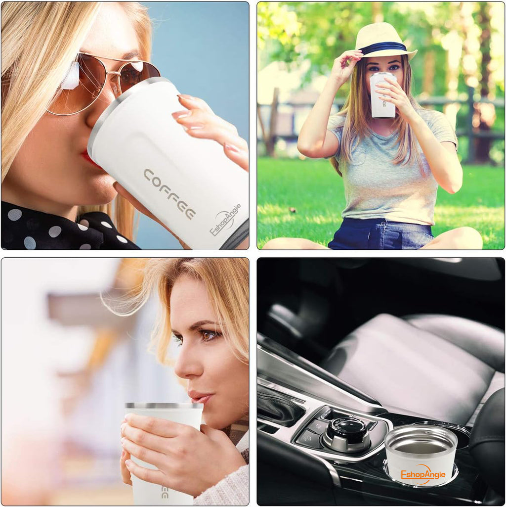 Termo Mug Café – Acero Inoxidable Portátil 380ml