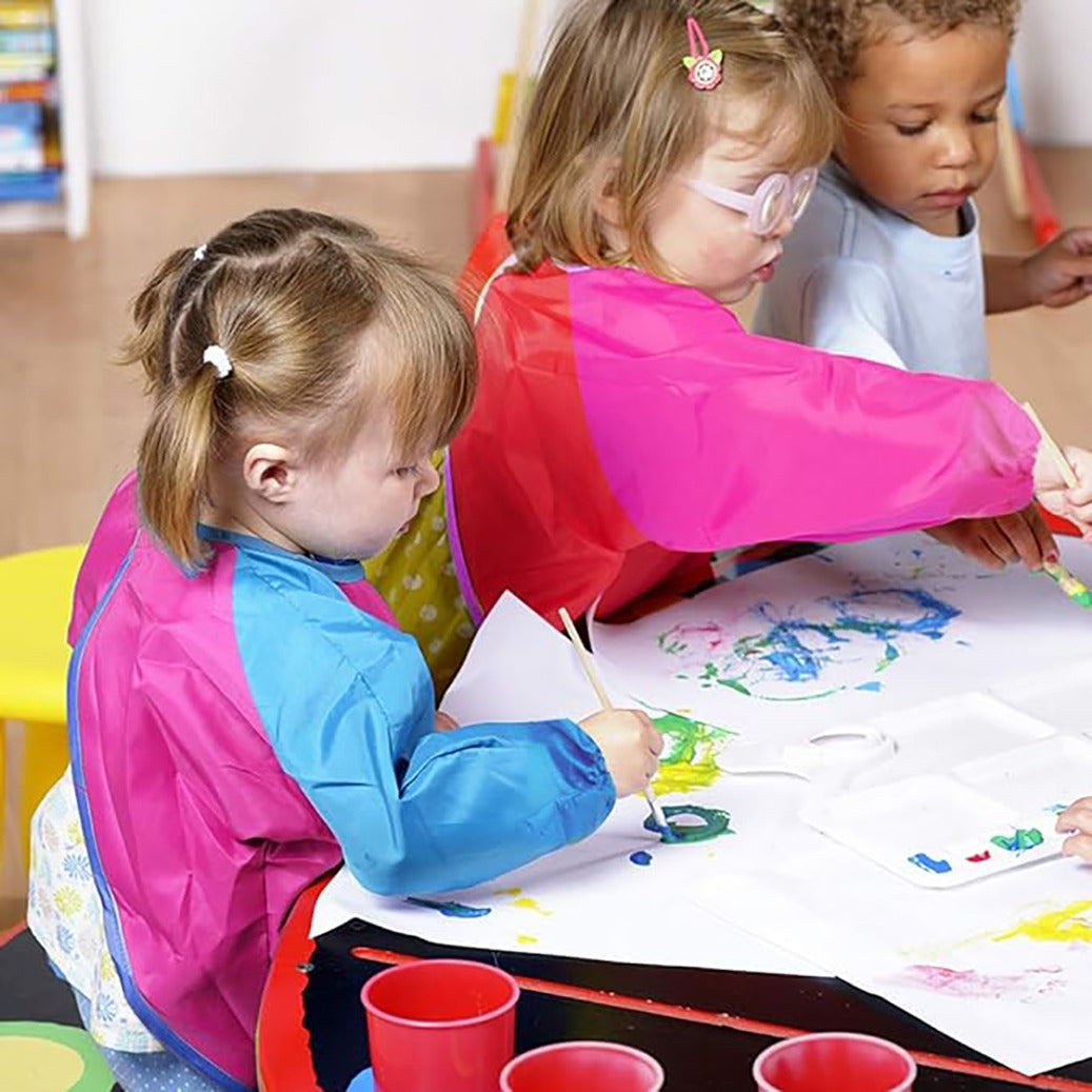 Babero Delantal Pechera Niño Niña – Impermeable y Fácil de Limpiar