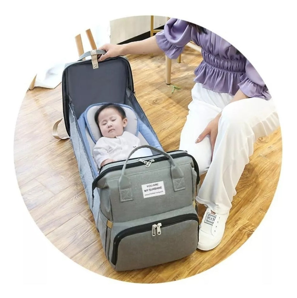 Mochila De Pañales – Gran Capacidad Y Organización Para Mamás En Movimiento