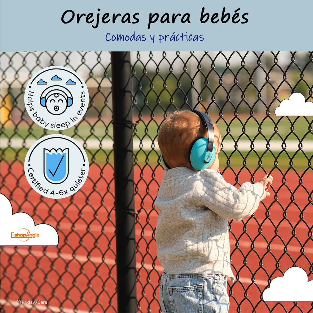 Orejeras Antiruido – Protección Auditiva Óptima para Bebés y Niños