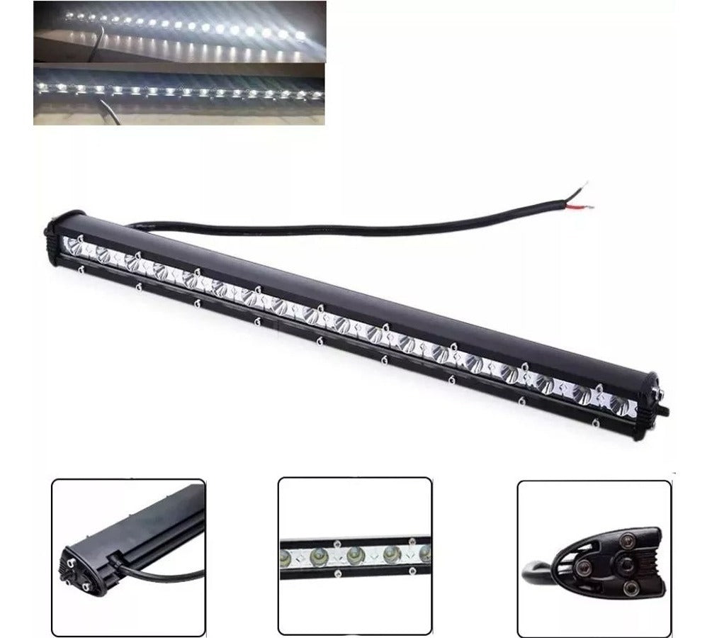Barra Neblinero LED 54W Recta Slim – Iluminación Potente de 4800 Lúmenes