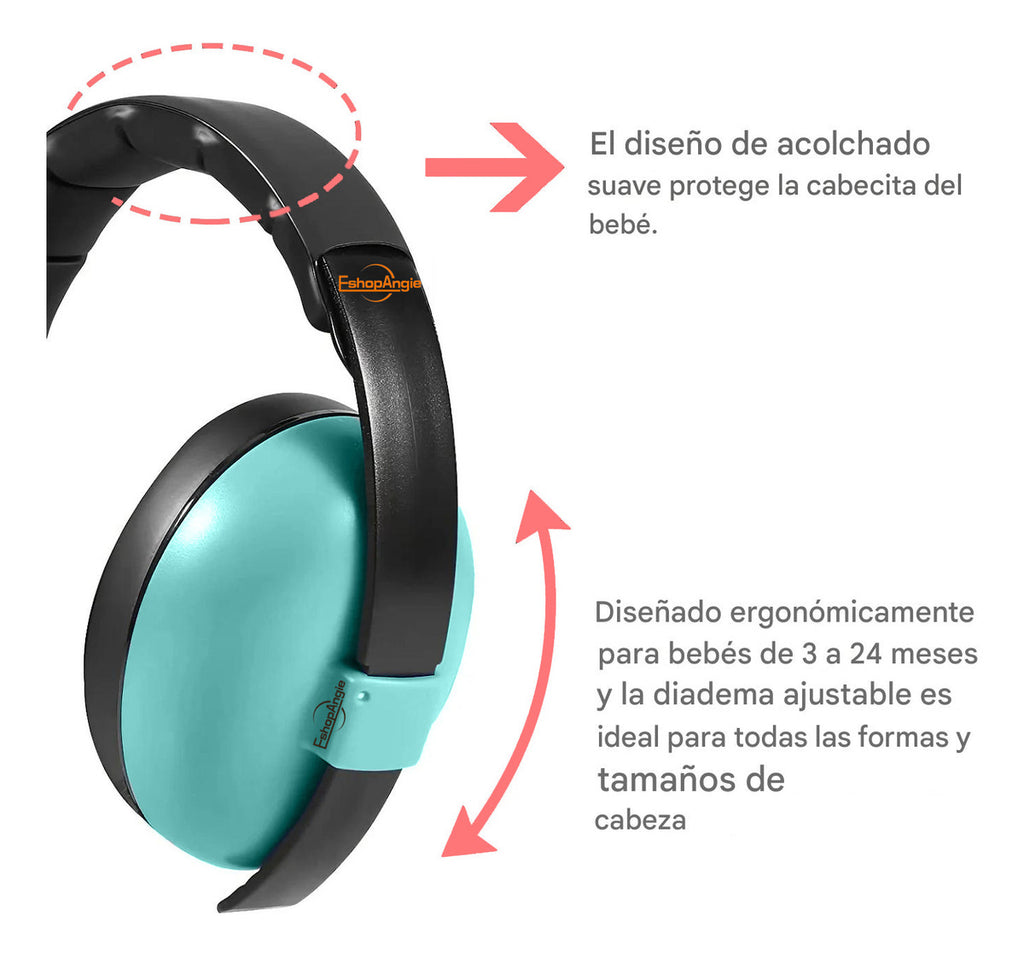 Orejeras Antiruido – Protección Auditiva Óptima para Bebés y Niños