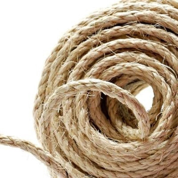 Cuerda Cáñamo Yute 10 Mts 8 Mm – Resistencia Excepcional para Decoración y Artesanías