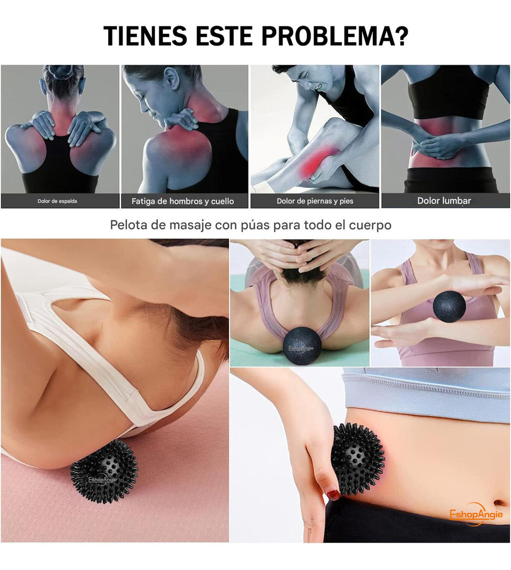 Eshopangie Set 9en1 Rodillo Completo – Alivio Muscular y Recuperación Efectiva