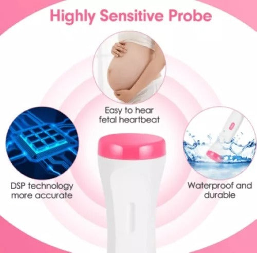 Deltamed Monitor Fetal Doppler Latidos Contec – Fiabilidad y Precisión Mejoradas
