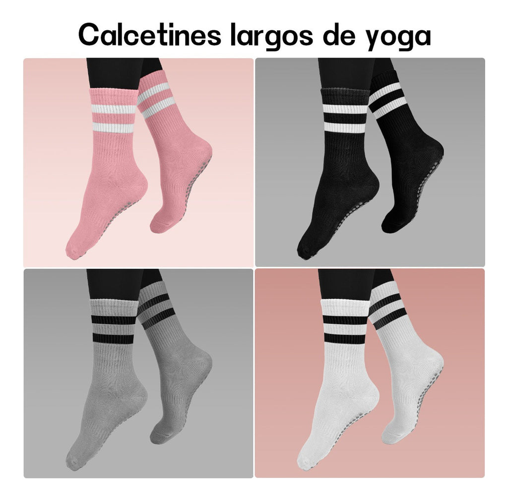 Calcetines Antideslizantes Yoga Pilates – Comodidad y Estabilidad para Ejercicio