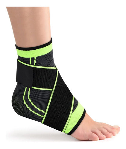 Tobillera Deportiva De Compresión Ajustable – Soporte Óptimo Para Esguinces